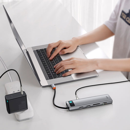 11-in-1 Multifunctional Type C Hub Docking Station - AR Perk Inc