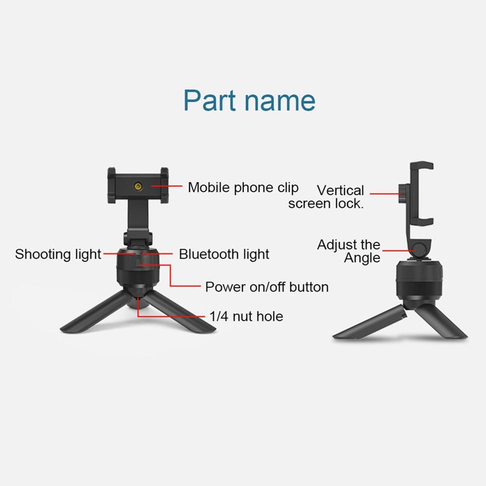 Smart AI Selfie Stick with Face Tracking