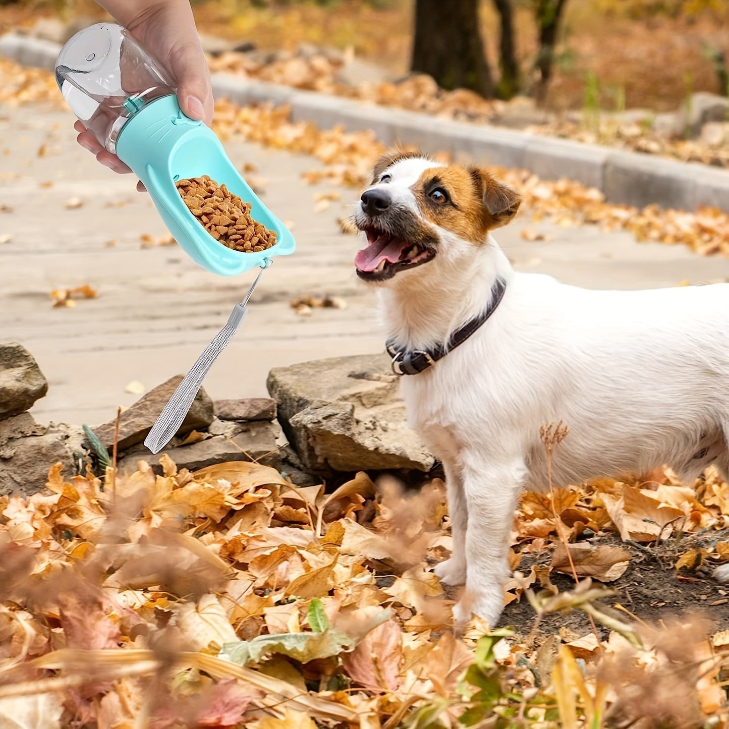 2-in-1 Leak-Proof Portable Dog Water Bottle