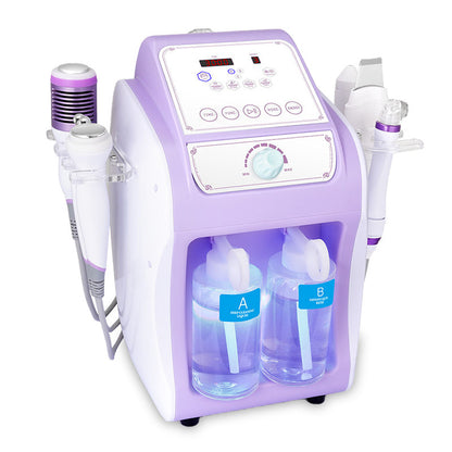 Six In One Hydrogen Oxygen Small Bubble Ultrasonic Induction Beauty Device