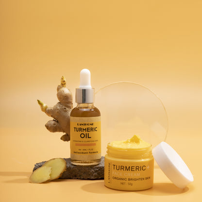 Women's Turmeric Essential Oil Skin Care Set - AR Perk Inc