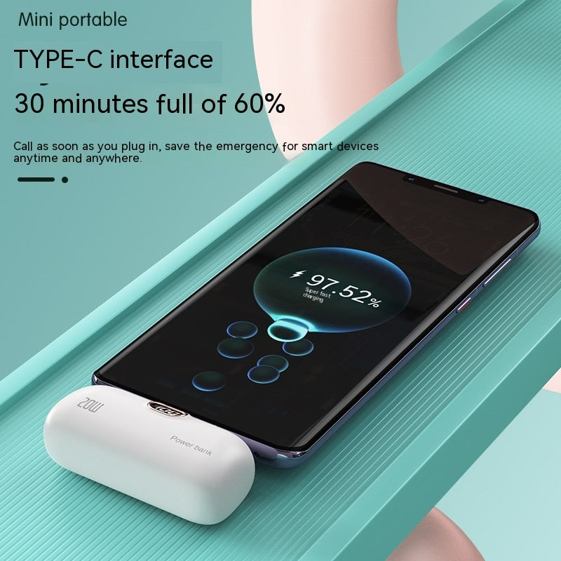 Pocket Wireless Capsule Power Bank