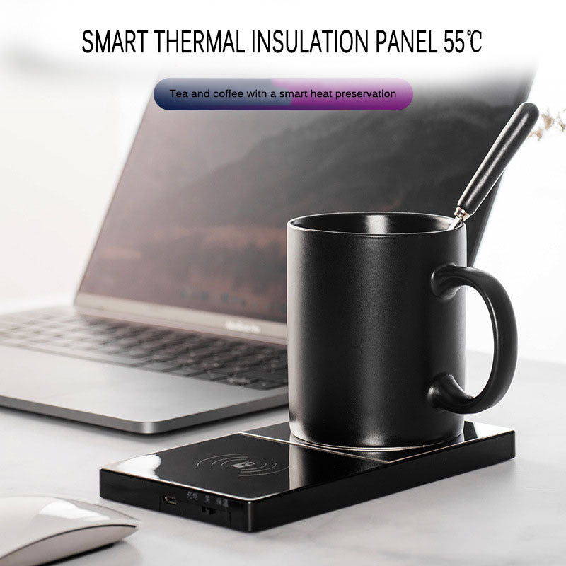 2-in-1 Wireless Heating Mug & Charger