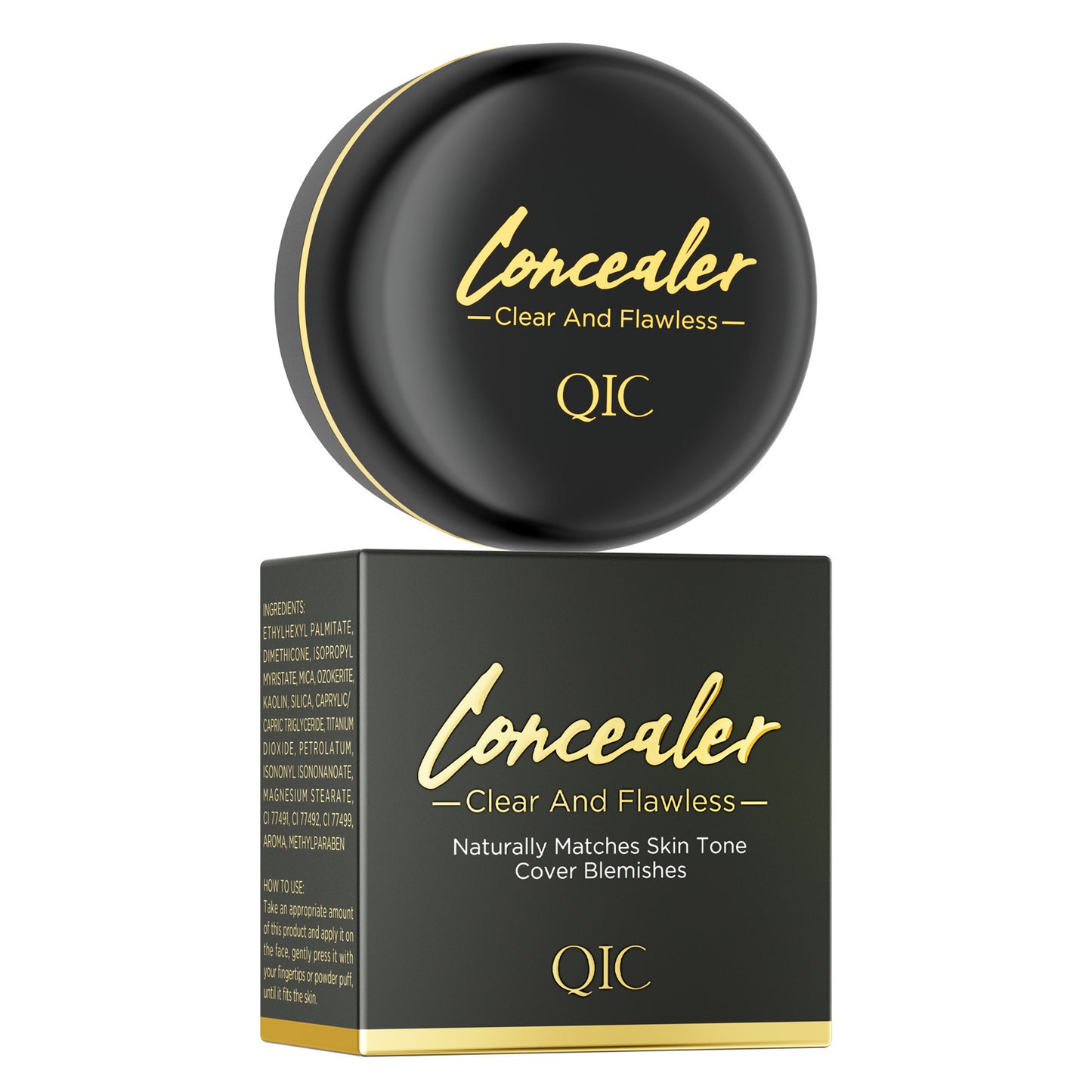 Concealer Cover Tattoo Spots Acne Marks Dark Circles Invisible Pores