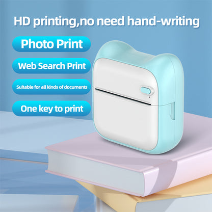 Mini Pocket Printer for Students: Portable Bluetooth Thermal Printer - AR Perk Inc