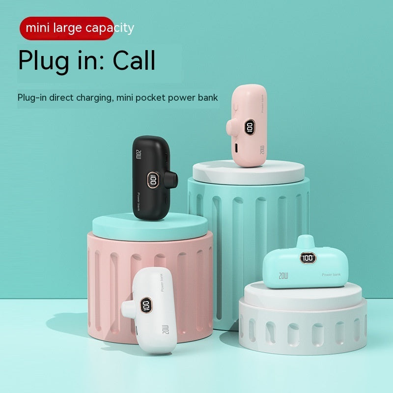 Pocket Wireless Capsule Power Bank