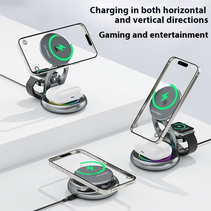 3-in-1 Foldable Wireless Charger - AR Perk Inc