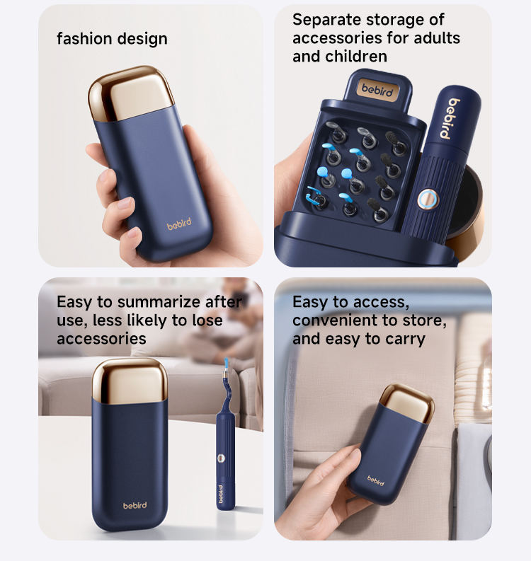 Bebird EarSight Plus Earwax Removal Tool Ear Canal Cleaner, Equipped With A Camera For Ear Nose Throat Examination.