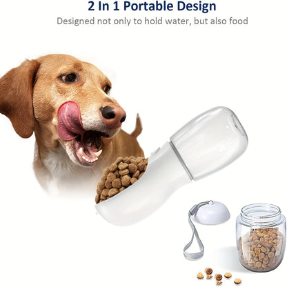 2-in-1 Leak-Proof Portable Dog Water Bottle - AR Perk Inc
