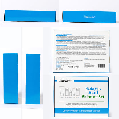 Hyaluronic Acid Skin Care Set Facial Dry Hydrating