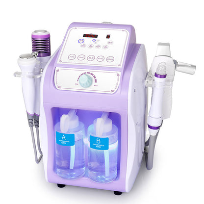 Six In One Hydrogen Oxygen Small Bubble Ultrasonic Induction Beauty Device