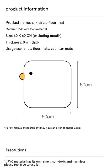 Non-Slip Cat Litter Mat - AR Perk Inc