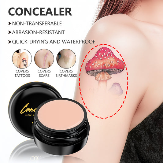 Concealer Cover Tattoo Spots Acne Marks Dark Circles Invisible Pores