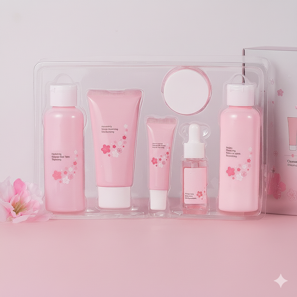 Cherry Blossom Skin Care Set - AR Perk Inc