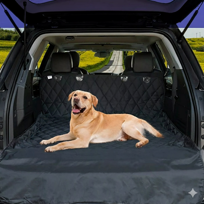 Foldable Pet Car Back Seat Cushion Cover - AR Perk Inc