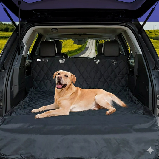 Foldable Pet Car Back Seat Cushion Cover - AR Perk Inc