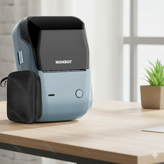 B1 Mini Label Printer thermal Portable Self-Adhesive Bluetooth Maker Machine for round UV Tag Stickers Labels Rolls - AR Perk Inc