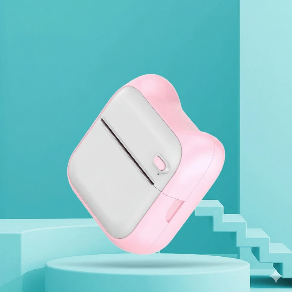 Mini Pocket Printer for Students: Portable Bluetooth Thermal Printer - AR Perk Inc