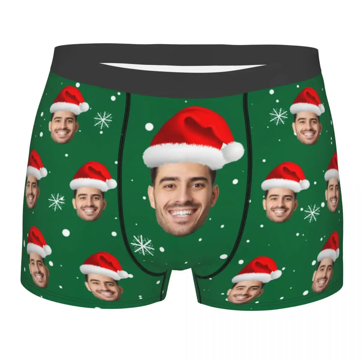 Men Gift Custom Face Boxers Valentine's Day Gift Personalized Photo Underwear Design Birthday Boxer Briefs for Boyfriend Husband