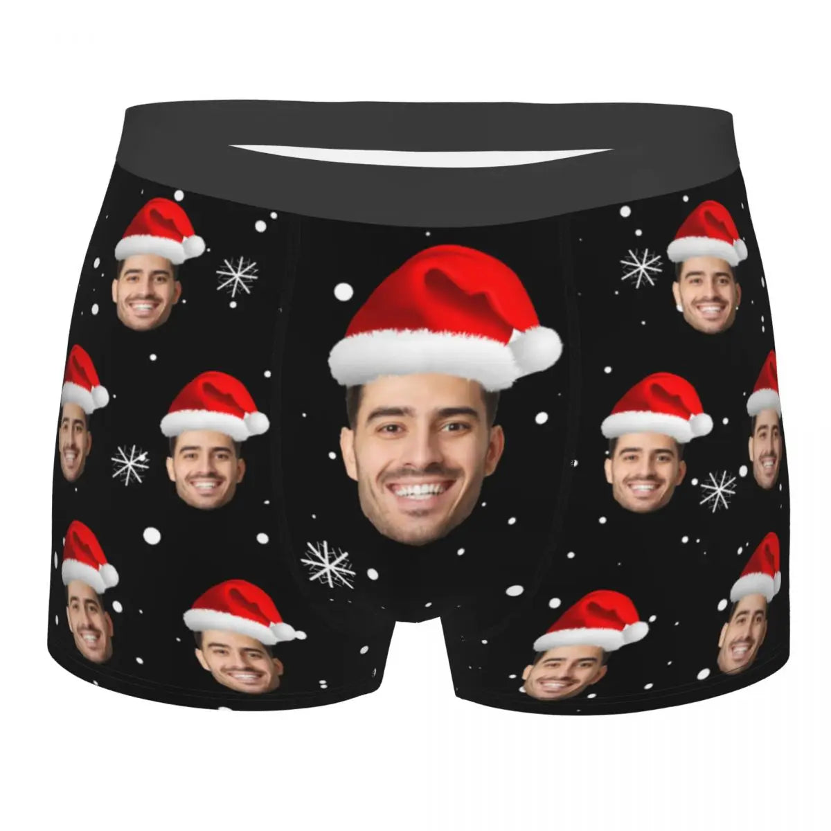 Men Gift Custom Face Boxers Valentine's Day Gift Personalized Photo Underwear Design Birthday Boxer Briefs for Boyfriend Husband