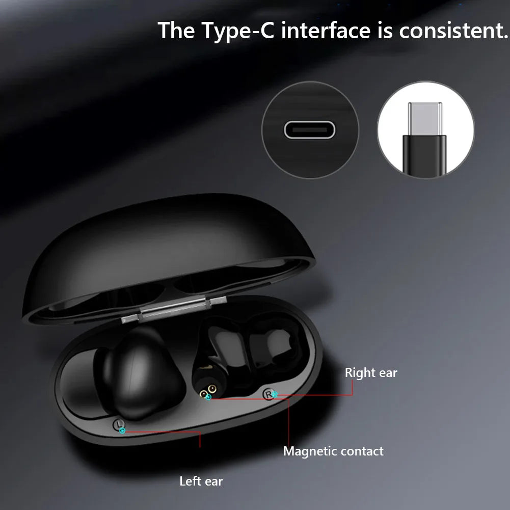 Real Time Language Translator Earphones Bluetooth 5.2 AI Translator Earbuds Noise Cancelling Wireless Headphones for Business - AR Perk Inc