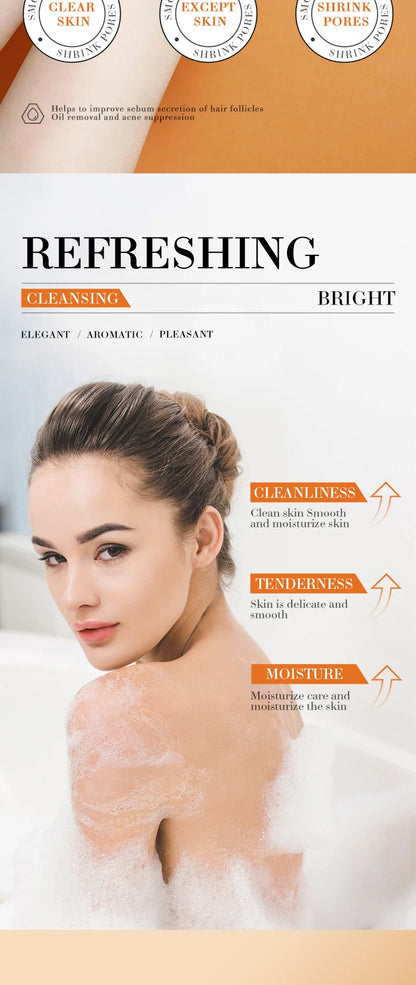 Natural Handmade Turmeric Soap Face Cream Serum Skin Care Set Clean Cutin Oil Control Removal Acne Whitening Remove Dark Spots - AR Perk Inc