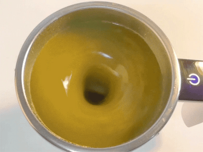 380ML Mini Electric Coffee Self Mixing Mug IP67 Waterproof Food Safe Coffee Mug USB Rechargeable Automatic Magnetic Cup For Tea - AR Perk Inc