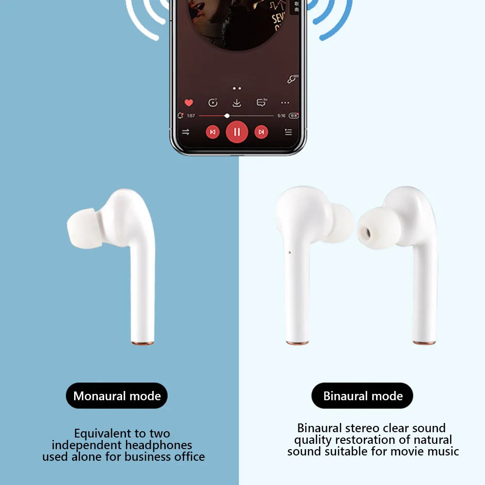Real Time Language Translator Earphones Bluetooth 5.2 AI Translator Earbuds Noise Cancelling Wireless Headphones for Business - AR Perk Inc