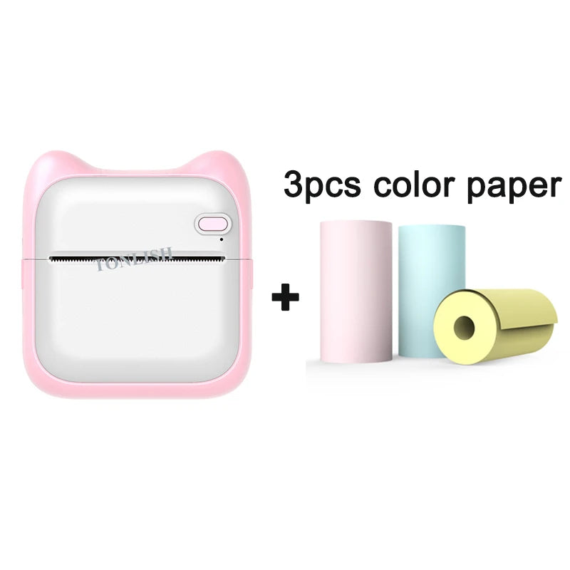 A31 Mini Printer Label Portable Thermal Printers Inkless Bluetooth impressora portatil Sticker Paper 57mm For Android for IOS