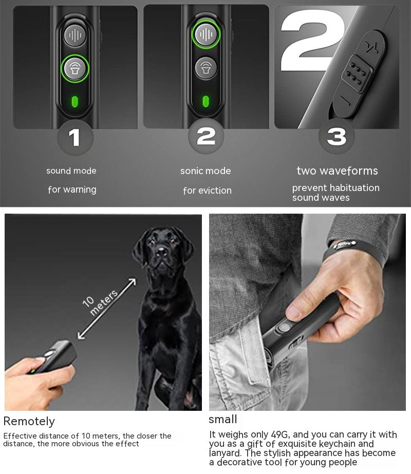 Portable Ultrasonic Dog Repellent