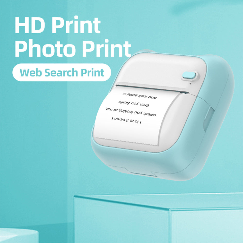 Mini Pocket Printer for Students: Portable Bluetooth Thermal Printer