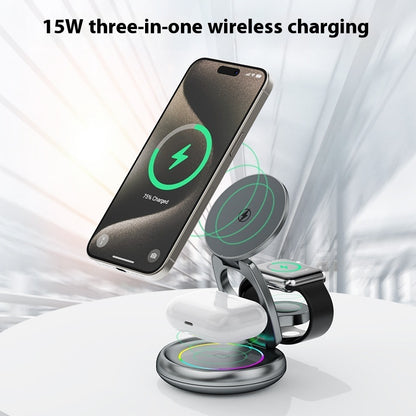 3-in-1 Foldable Wireless Charger - AR Perk Inc
