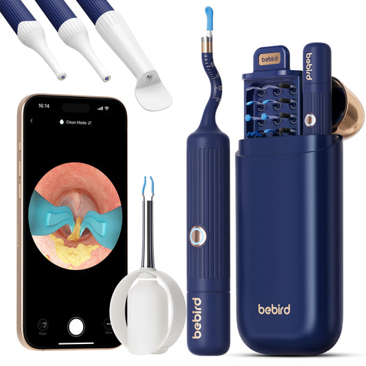 Bebird EarSight Plus Earwax Removal Tool Ear Canal Cleaner, Equipped With A Camera For Ear Nose Throat Examination.