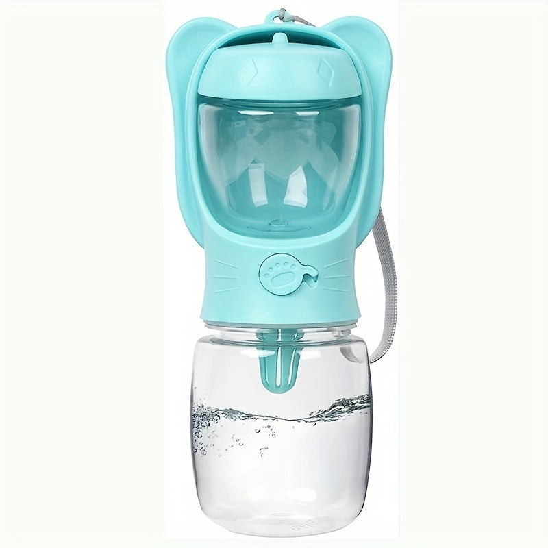 2-in-1 Leak-Proof Portable Dog Water Bottle