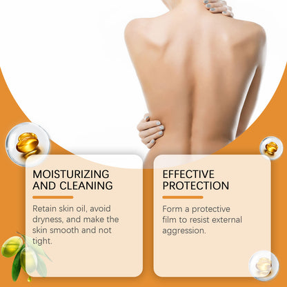 Oceaura Body Cleansing Bath Soap Moisturizes And Moisturizes Body Cleansing Skin Exfoliating Dark Bath Body Soap