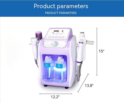 Six In One Hydrogen Oxygen Small Bubble Ultrasonic Induction Beauty Device