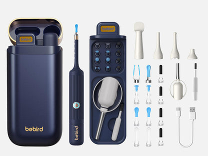 Bebird EarSight Plus Earwax Removal Tool Ear Canal Cleaner, Equipped With A Camera For Ear Nose Throat Examination.