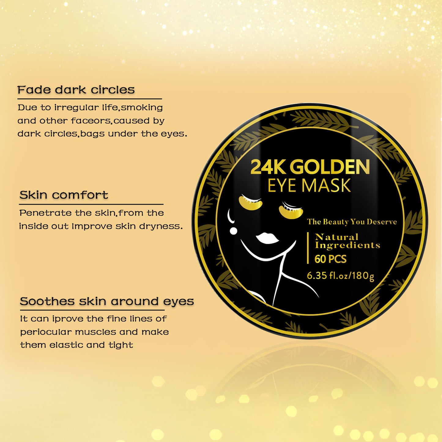 Moisturizing Gold Eye Mask
